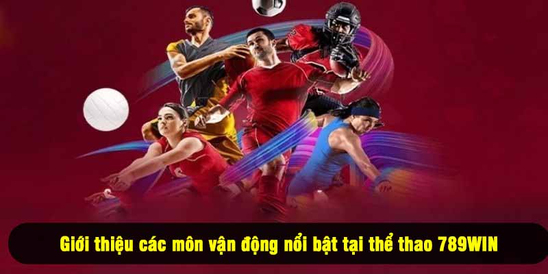 Giới thiệu các môn vận động nổi bật tại thể thao 789WIN
